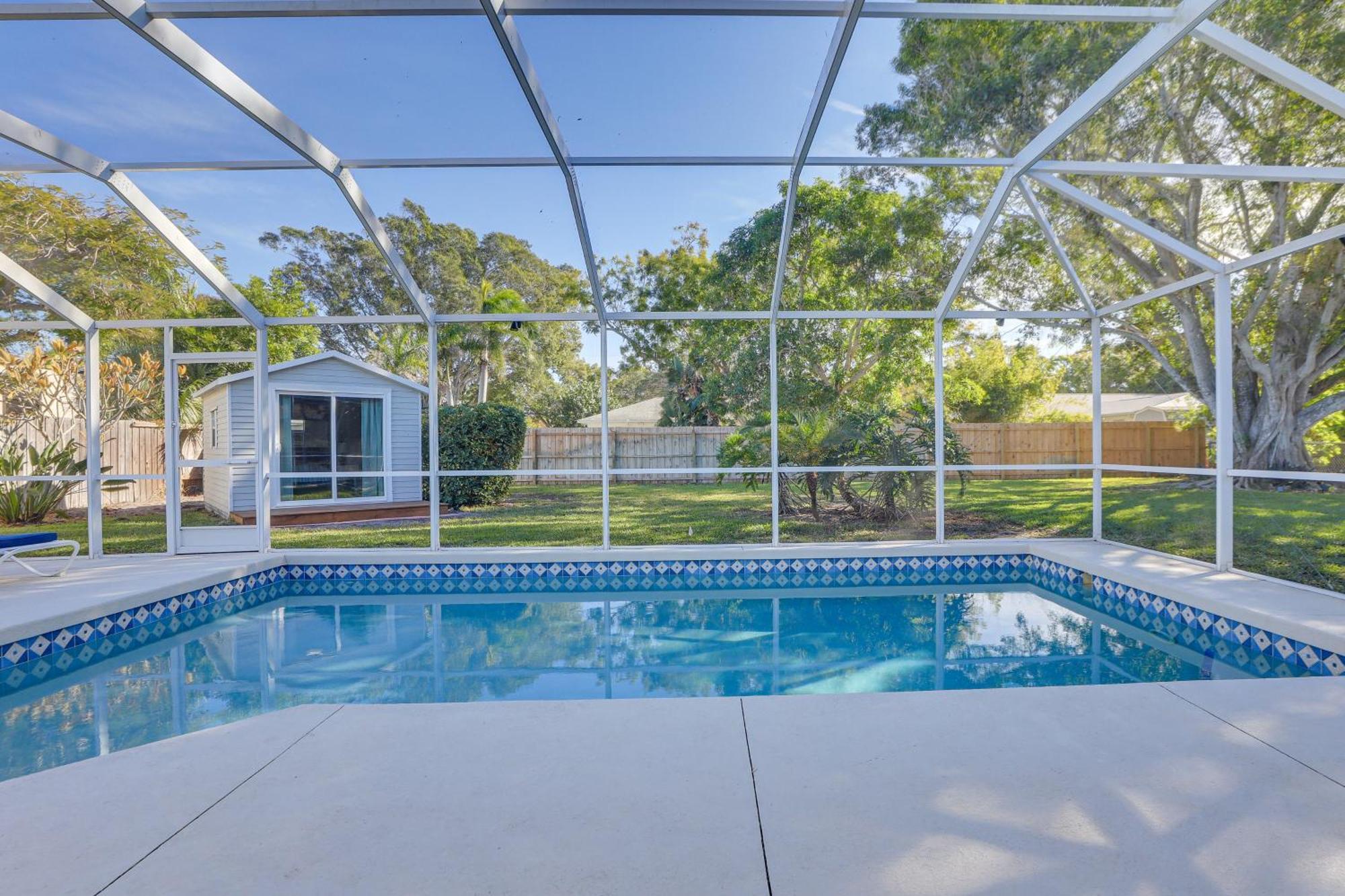 Pet-Friendly Bradenton Home Lanai With Heated Pool! Exterior foto